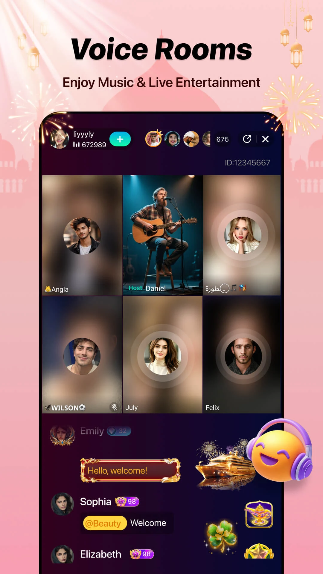 Tada - Voice Chat Rooms screenshot