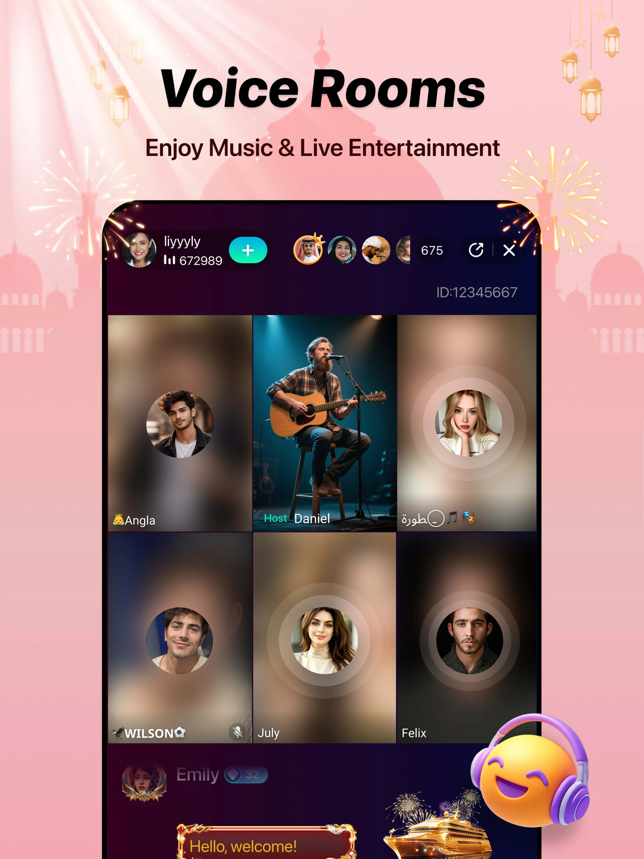 Tada - Voice Chat Rooms screenshot
